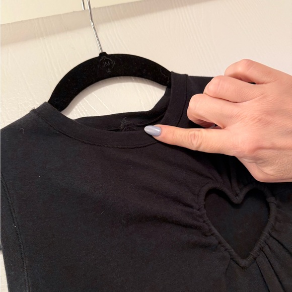 SKIMS Cotton Jersey Heart Tank - Soot - Picture 6 of 6